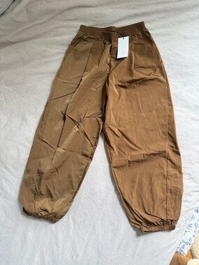 Zara Nylon windbreaker Jogger Pants